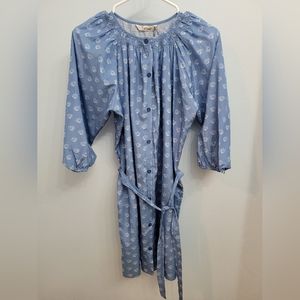 TUCKER NYC The Classic Mini Dress Blue size medium NWT